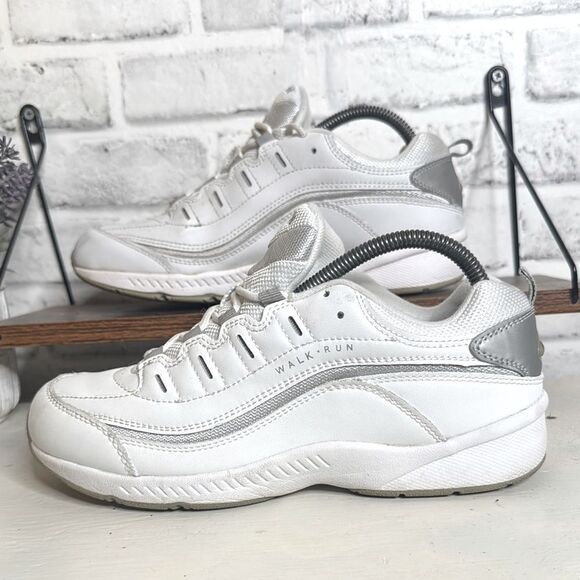 Easy Spirit Romy Leather Sneakers Size 9 - Picture 1 of 7